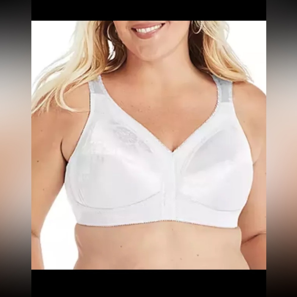 Playtex NEW 18 Hour Ultimate Shoulder Comfort Wirefree Womens Bra White 38C